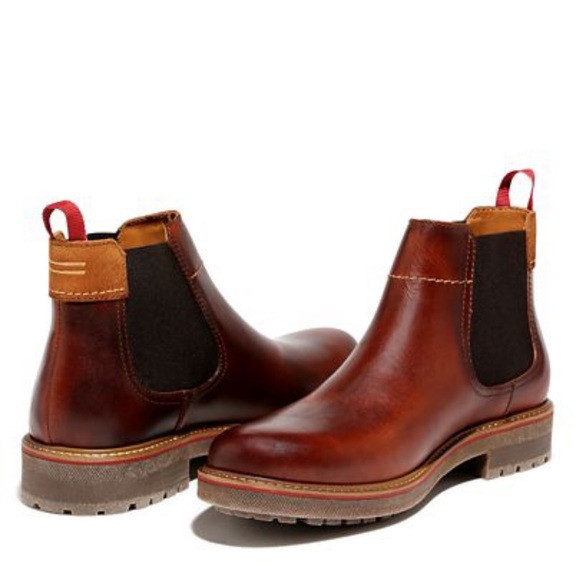 TIMBERLAND MEN'S OAKROCK CHELSEA BOOTS - Picture 5 of 6